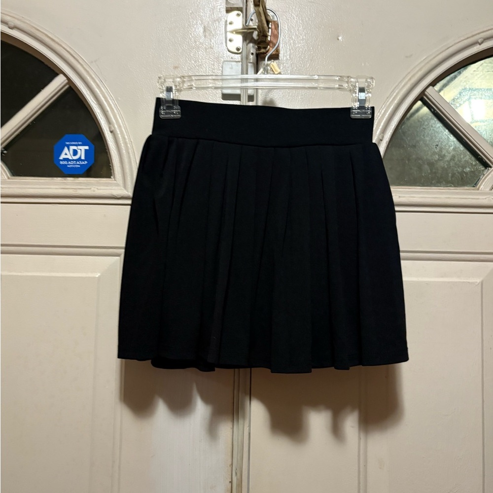 Elegant Black Skater Skirt for Kids